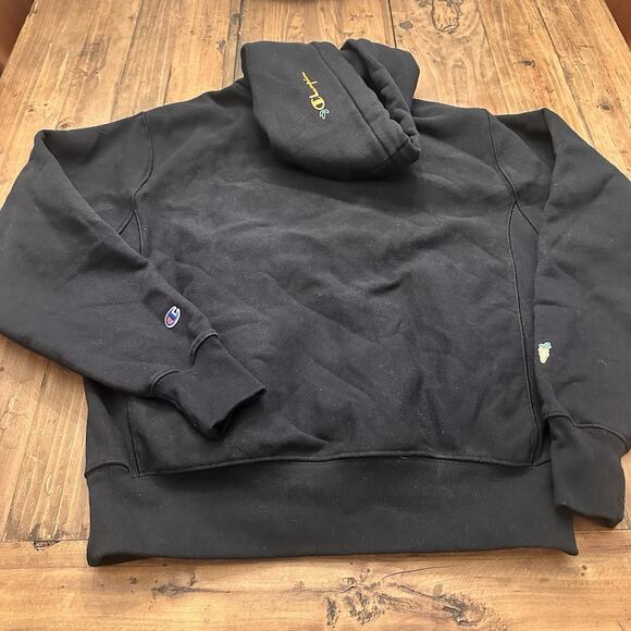 Champion Anwar Carrots Hoodie Men’s Medium Reverse Weave Big C Sweatshirt - Picture 10 of 13